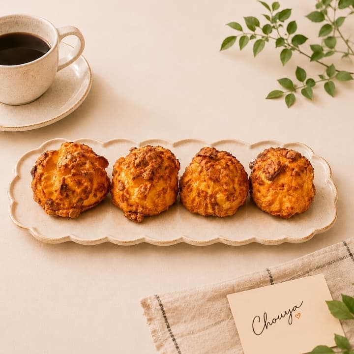 미니슈4개세트(커스터드크림2+우유크림2개구성)