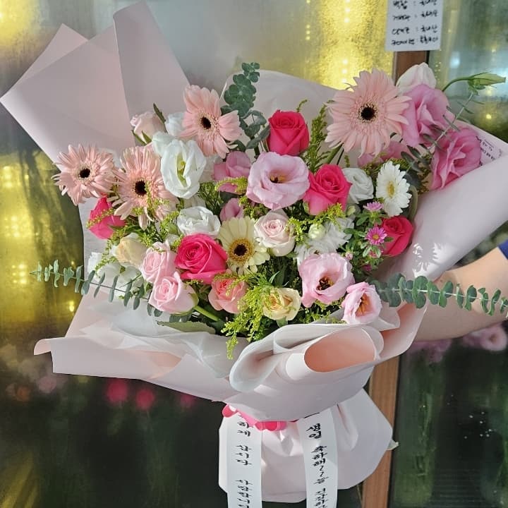 꽃다발(XL)원하시는색톤을 알려주세요(파스텔.진한색등)