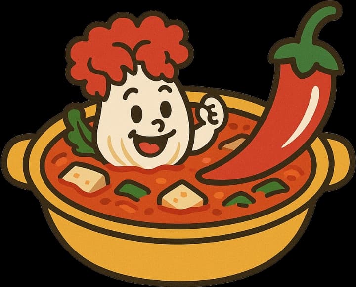 찌개의 정석 빨간김치 찌개 