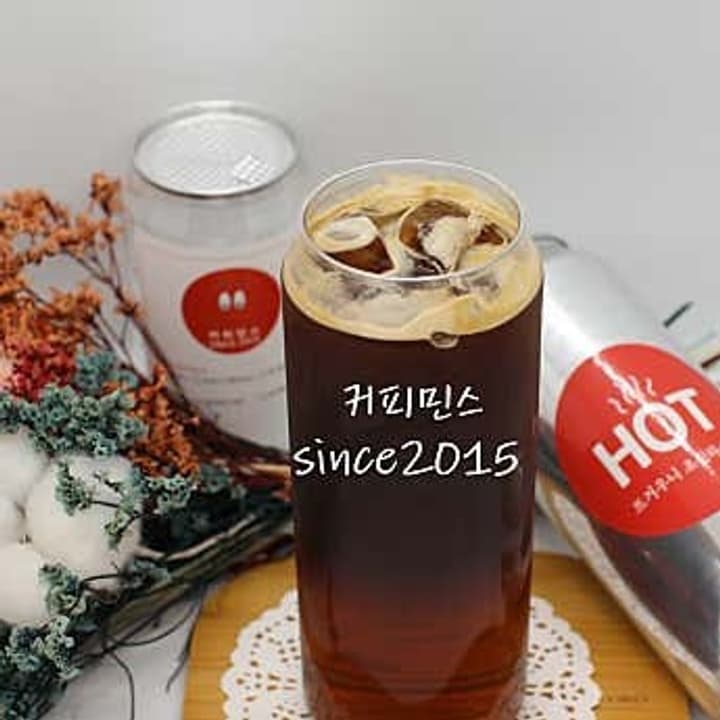 복숭아 아메리카노