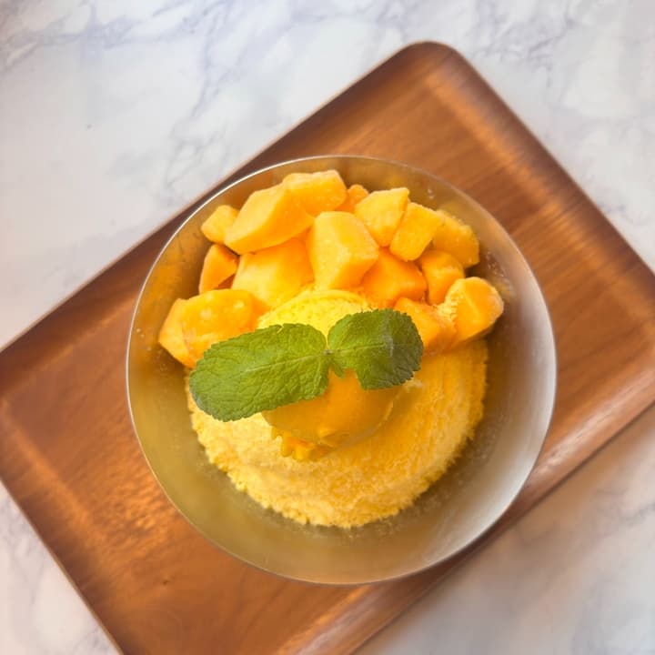 젤라또 망고빙수