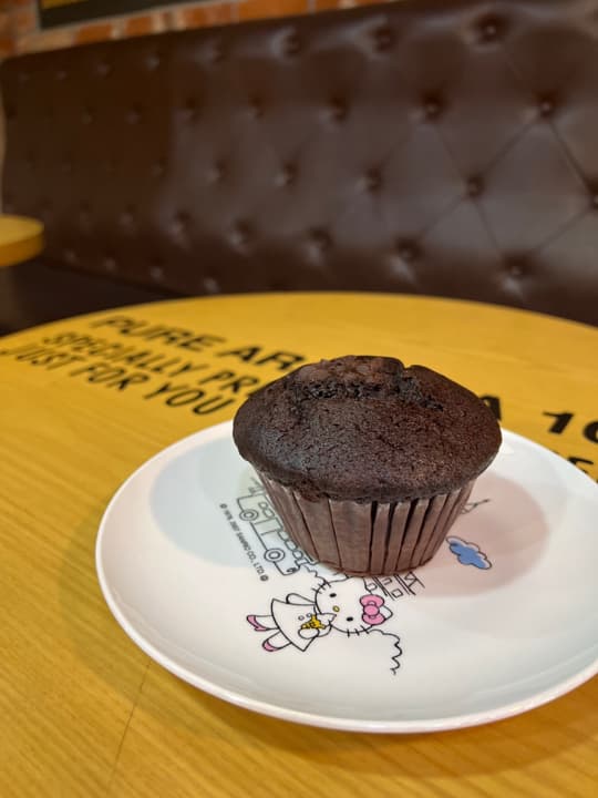 더블 딸기라떼 2잔 + 초코 머핀