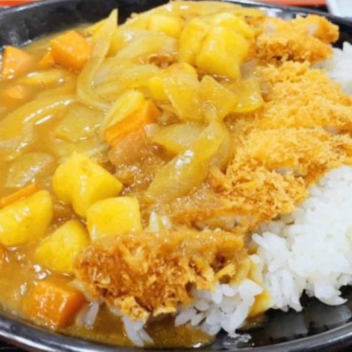 카레돈가스+음료(콜라or사이다)