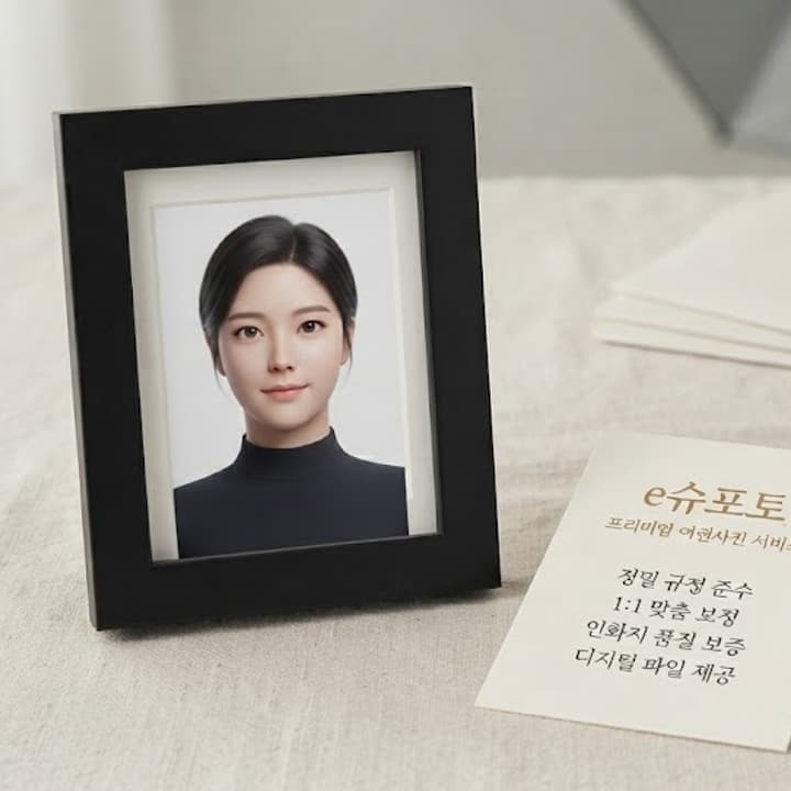여권한컷(여권사진)