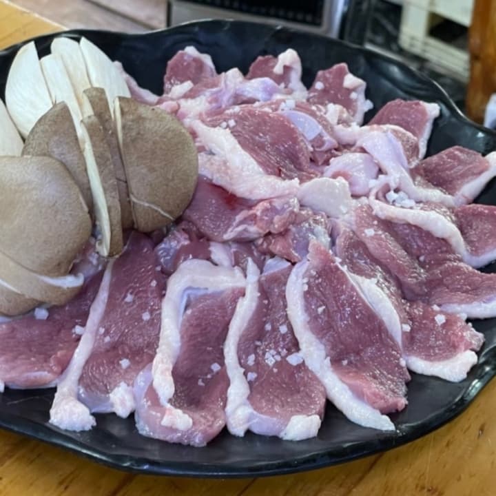 오리로스 小 400g + 탕