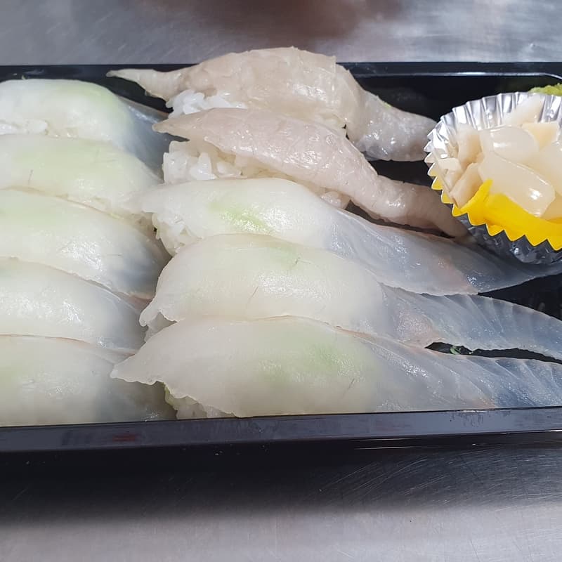 광어초밥10p 광어초밥