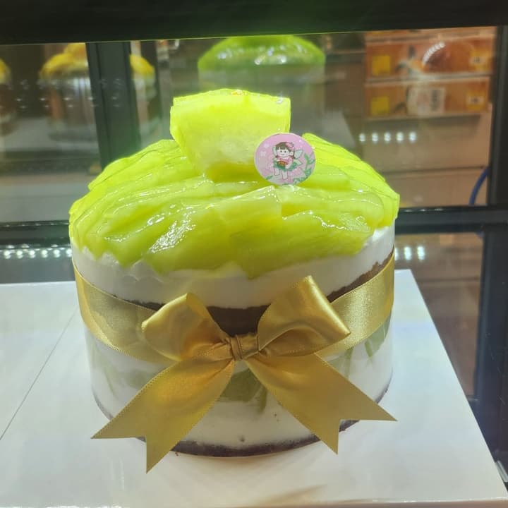 메론가득홀케이크1호+해피벌스데이토퍼