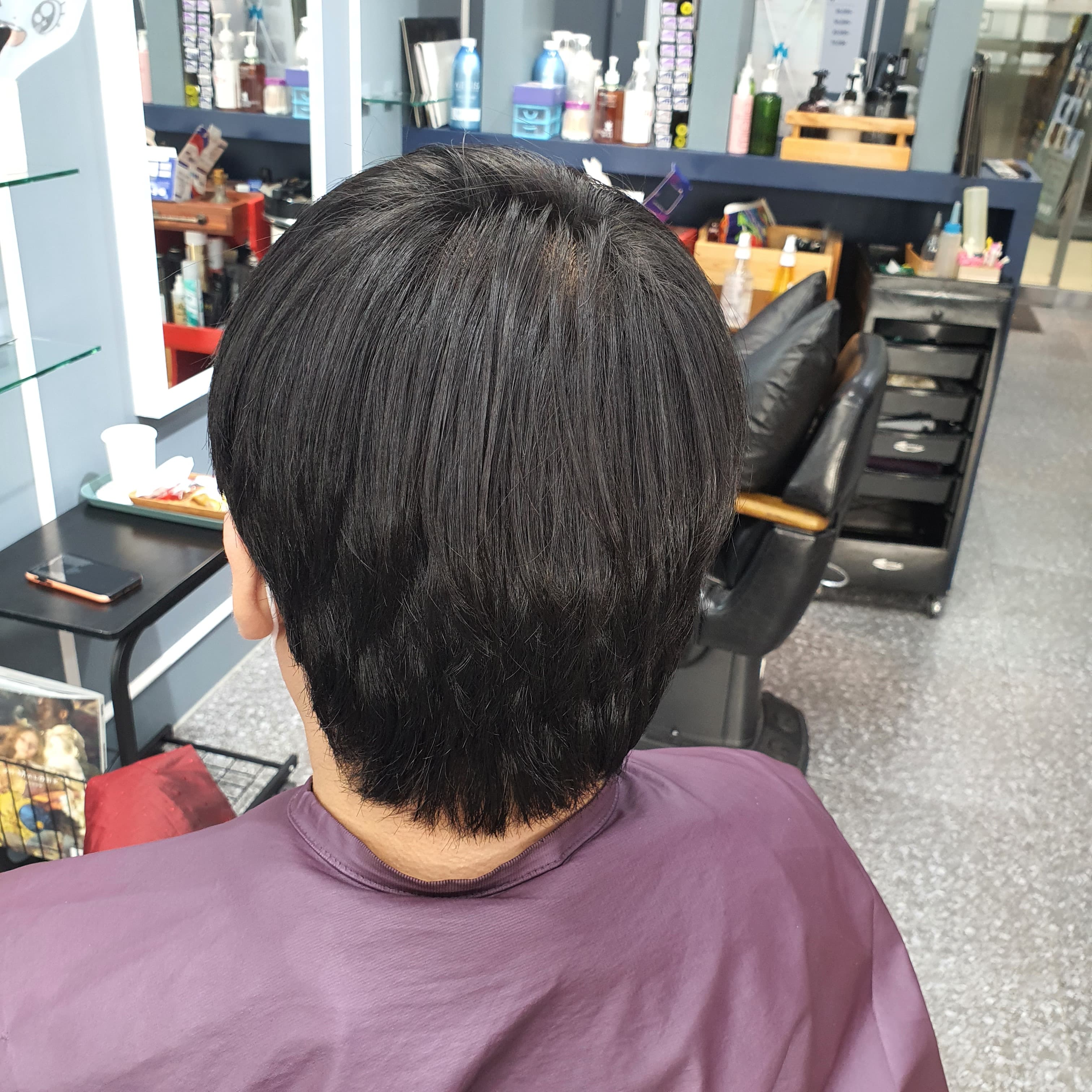 남성헤어컷트