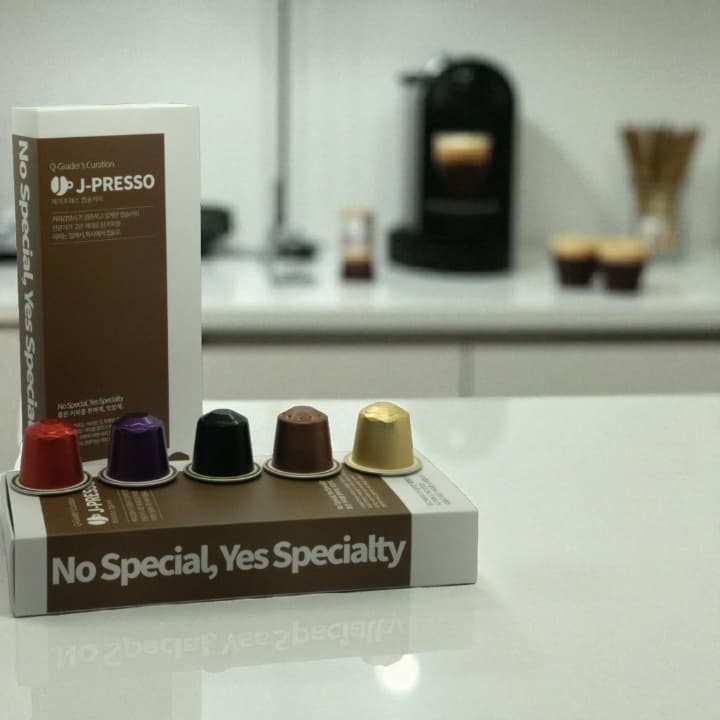 J-PRESSO 캡슐커피 (싱글오리진 2종)