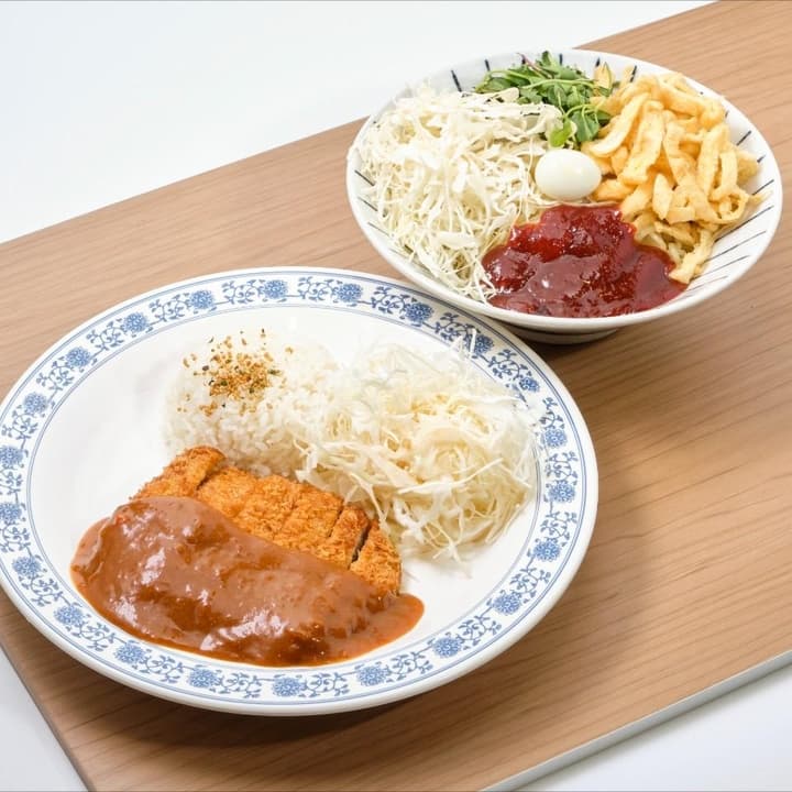 [1.5인분]푸짐한 1인분 세트 수제 돈까스+면 메뉴