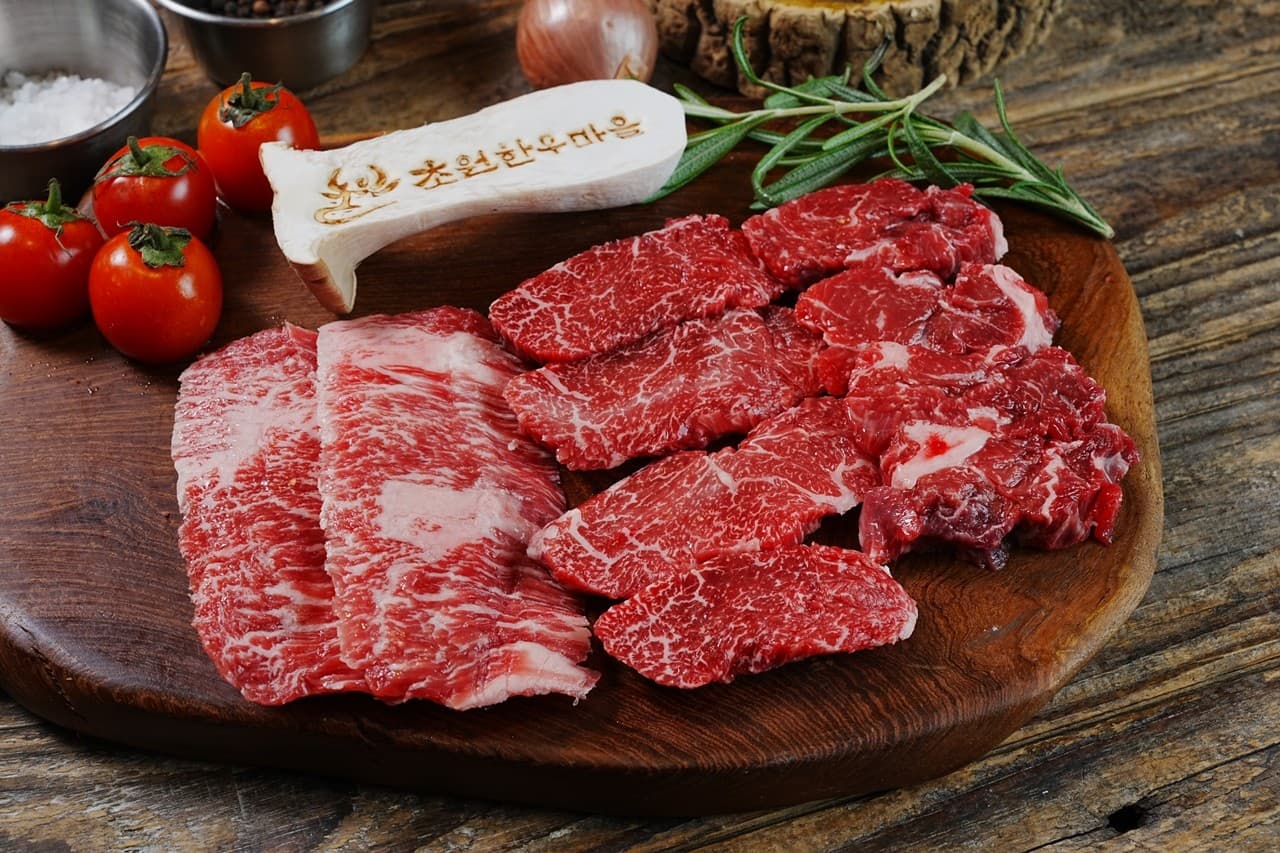 한우 1++등급 모듬 (100g)